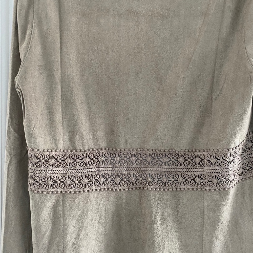 Sand colored duster jacket - Picture 3 of 3